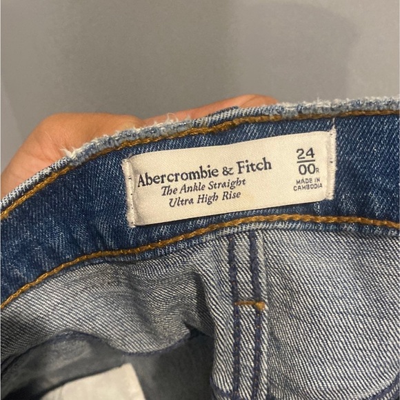 Abercrombie and fitch ankle straight jeans 00 - Picture 5 of 5
